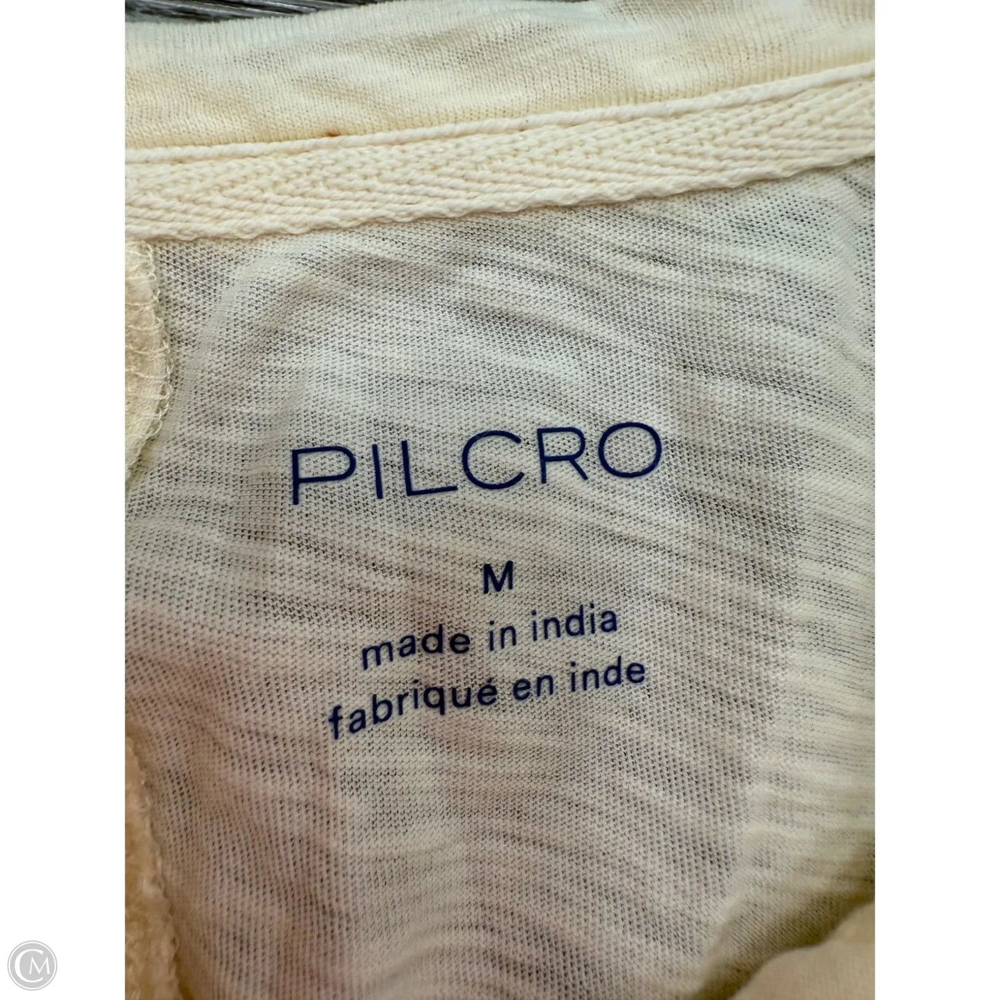Top Long Sleeve By Pilcro In Cream, Size: M