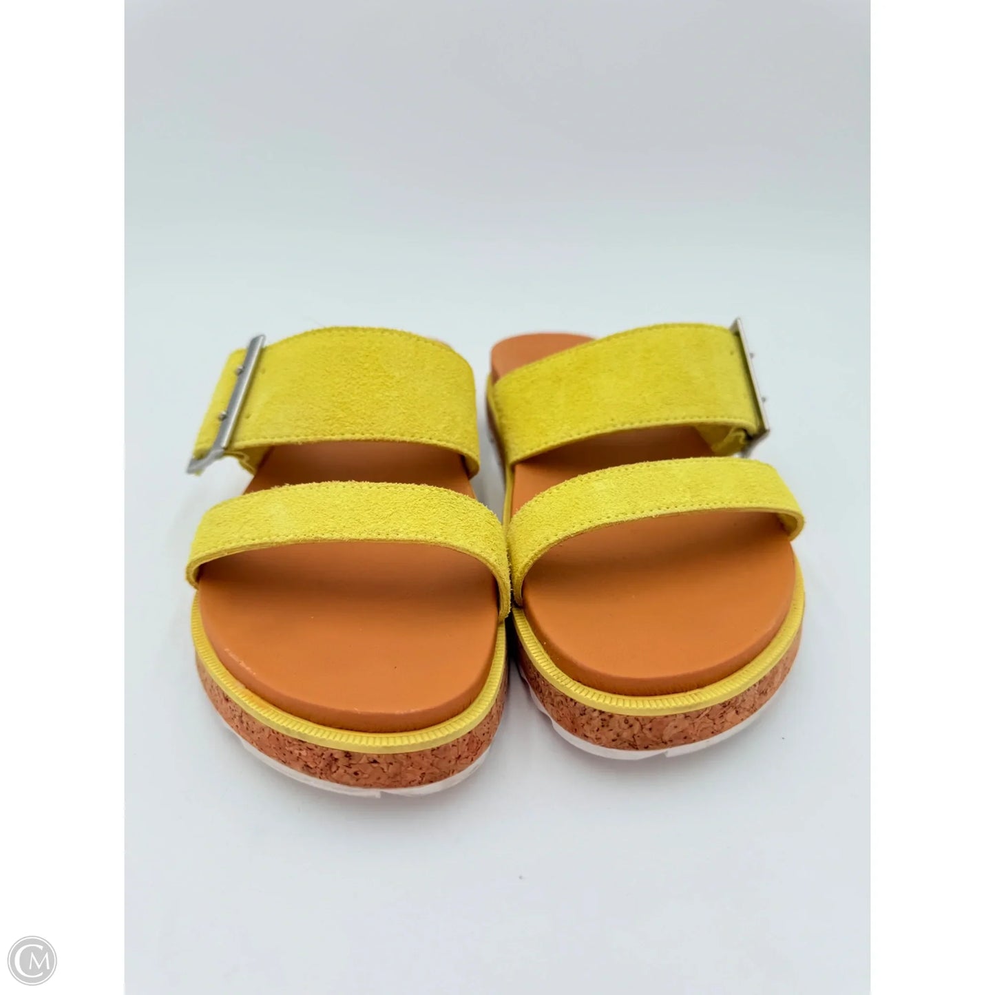 Sandals Flats By Sorel In Yellow, Size: 8.5