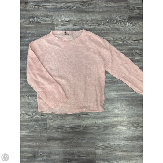 Sweater By Design by Si In Pink, Size: M