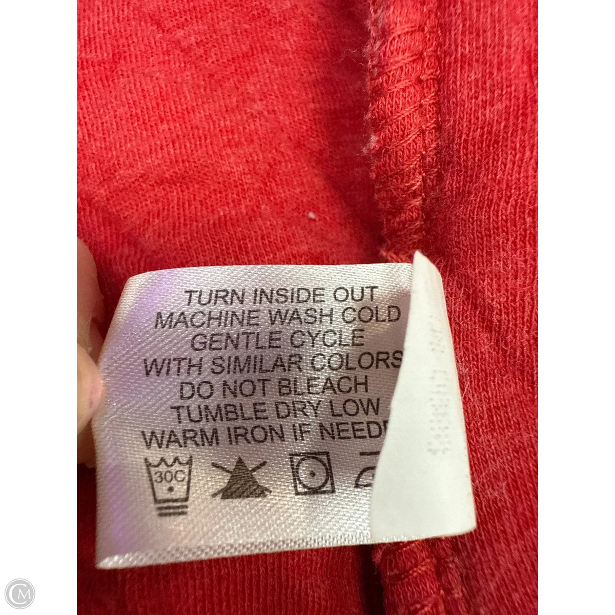 Sweatshirt Collar By Orvis In Red, Size: 2x