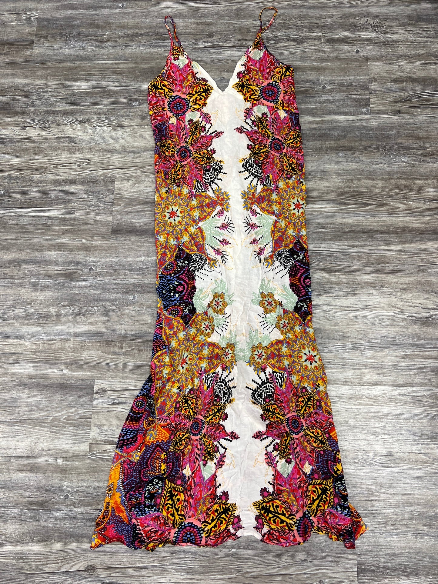 Dress Casual Maxi By Free People In Multi-colored, Size: M