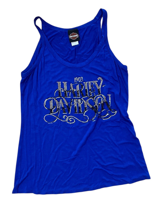 Top Ls By Harley Davidson In Blue, Size:Xl