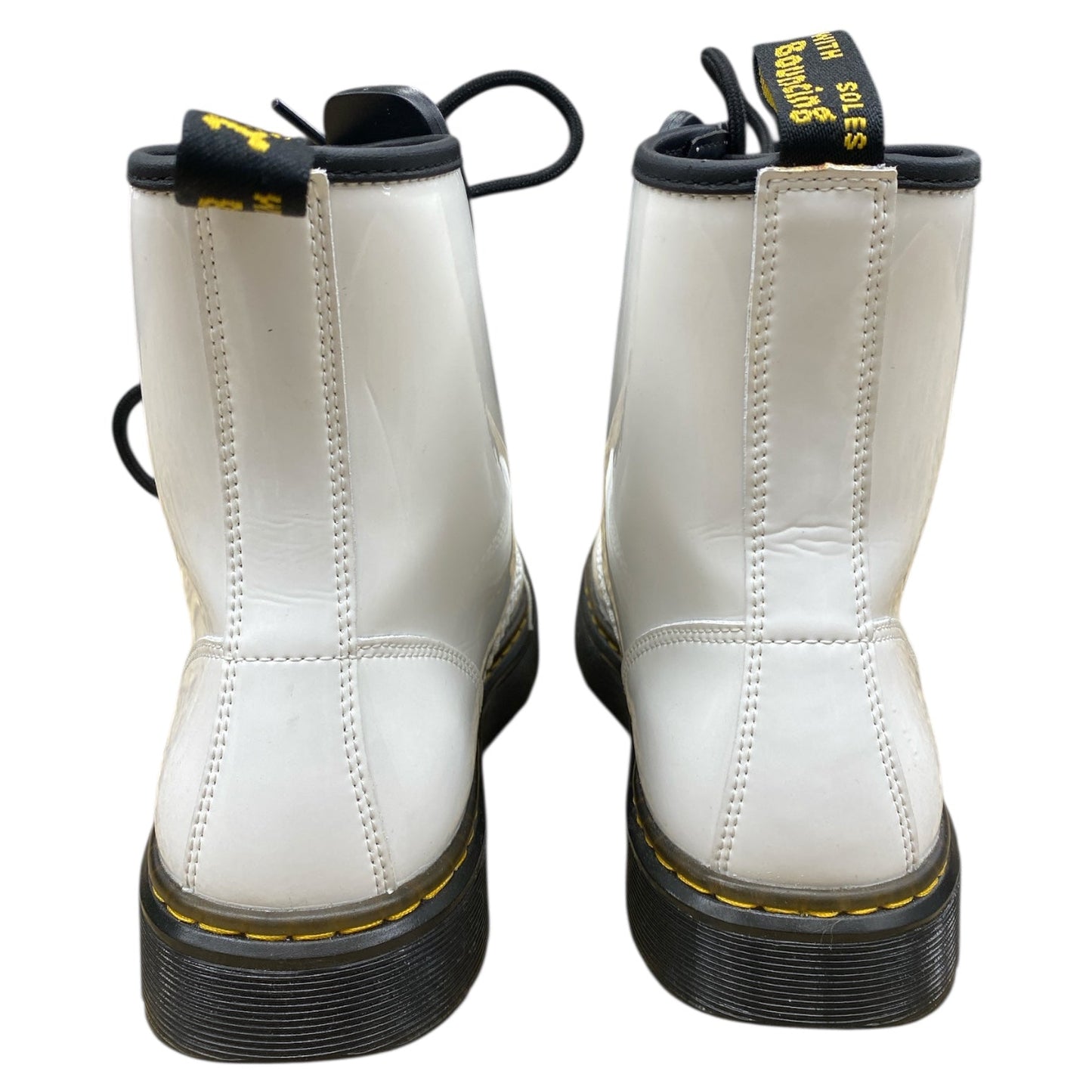 Boots Designer By Dr Martens In White, Size:8