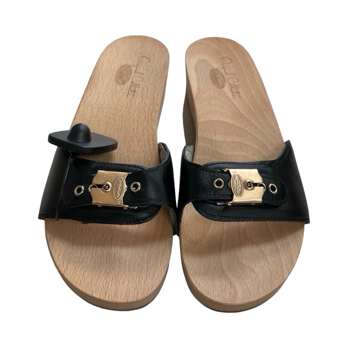 Sandals Flats By Dr Scholls In Black & Brown, Size:8