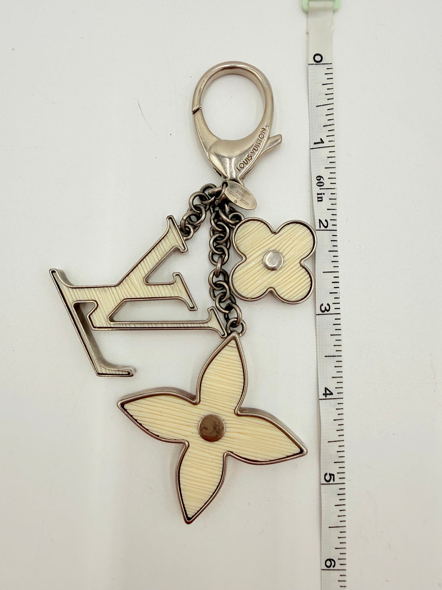 Key Chain Luxury Designer By Louis Vuitton In White