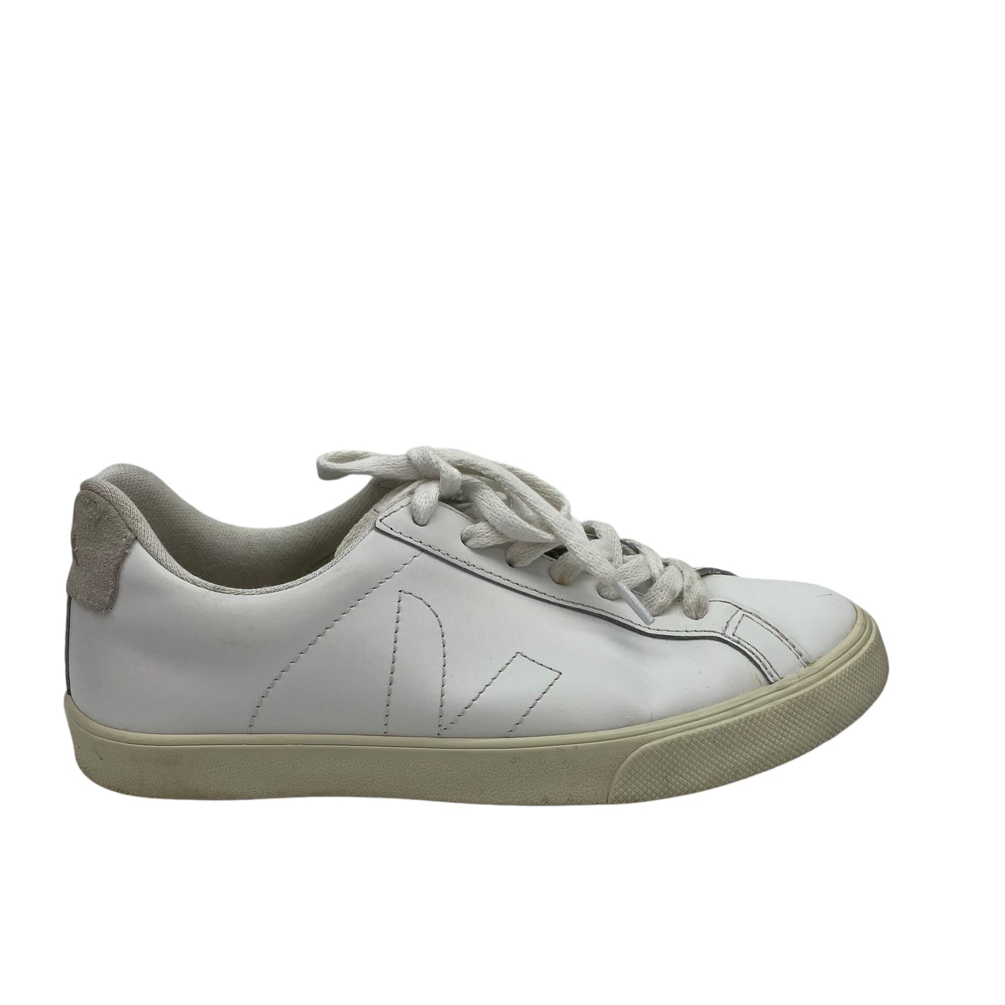 Shoes Sneakers By Clothes Mentor In White, Size:7