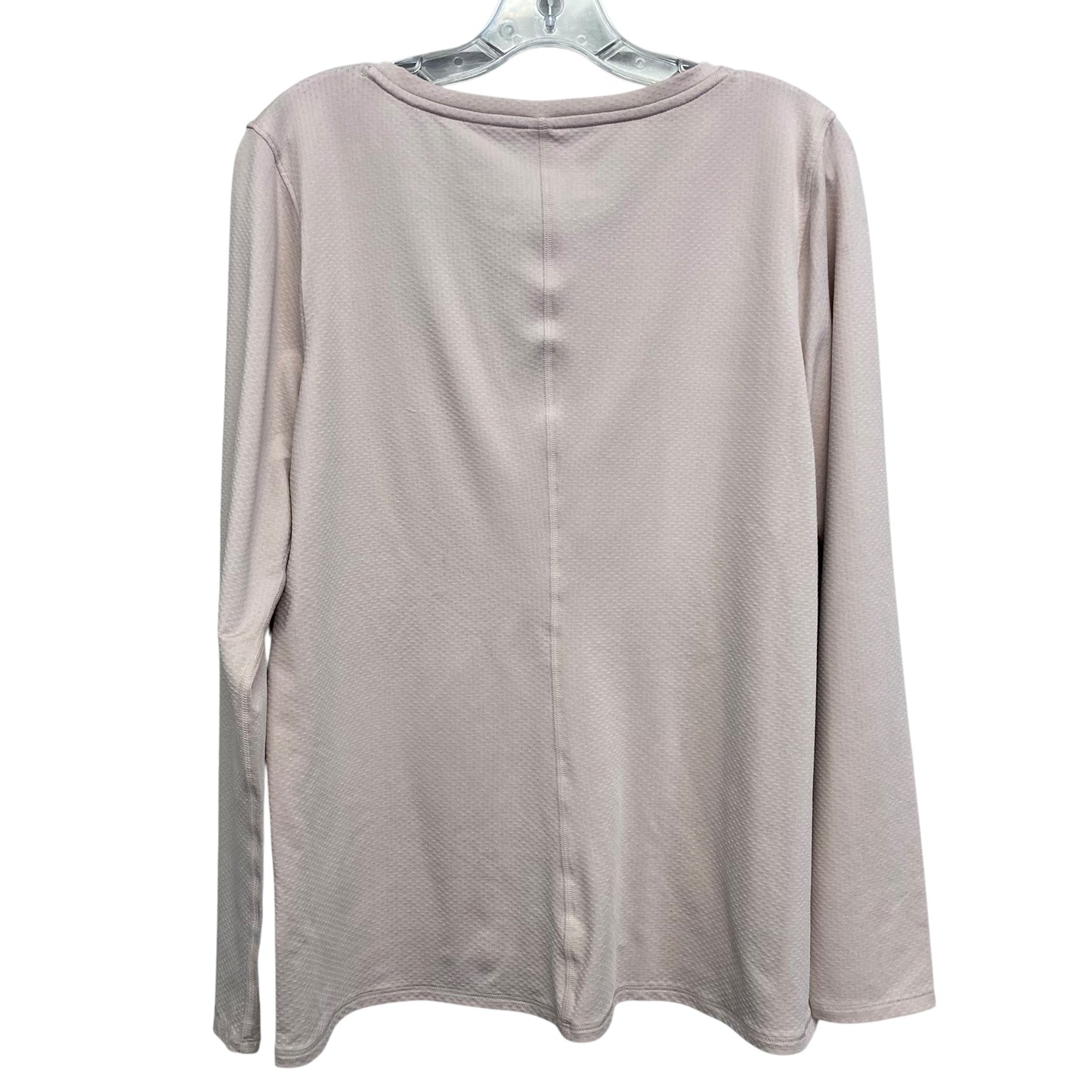 Athletic Top Ls Crewneck By Under Armour In Pink, Size:Xl