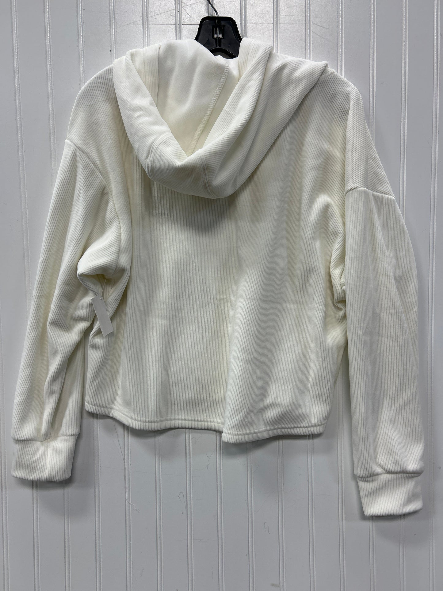 Sweatshirt Hoodie By Kyodan In White, Size:L