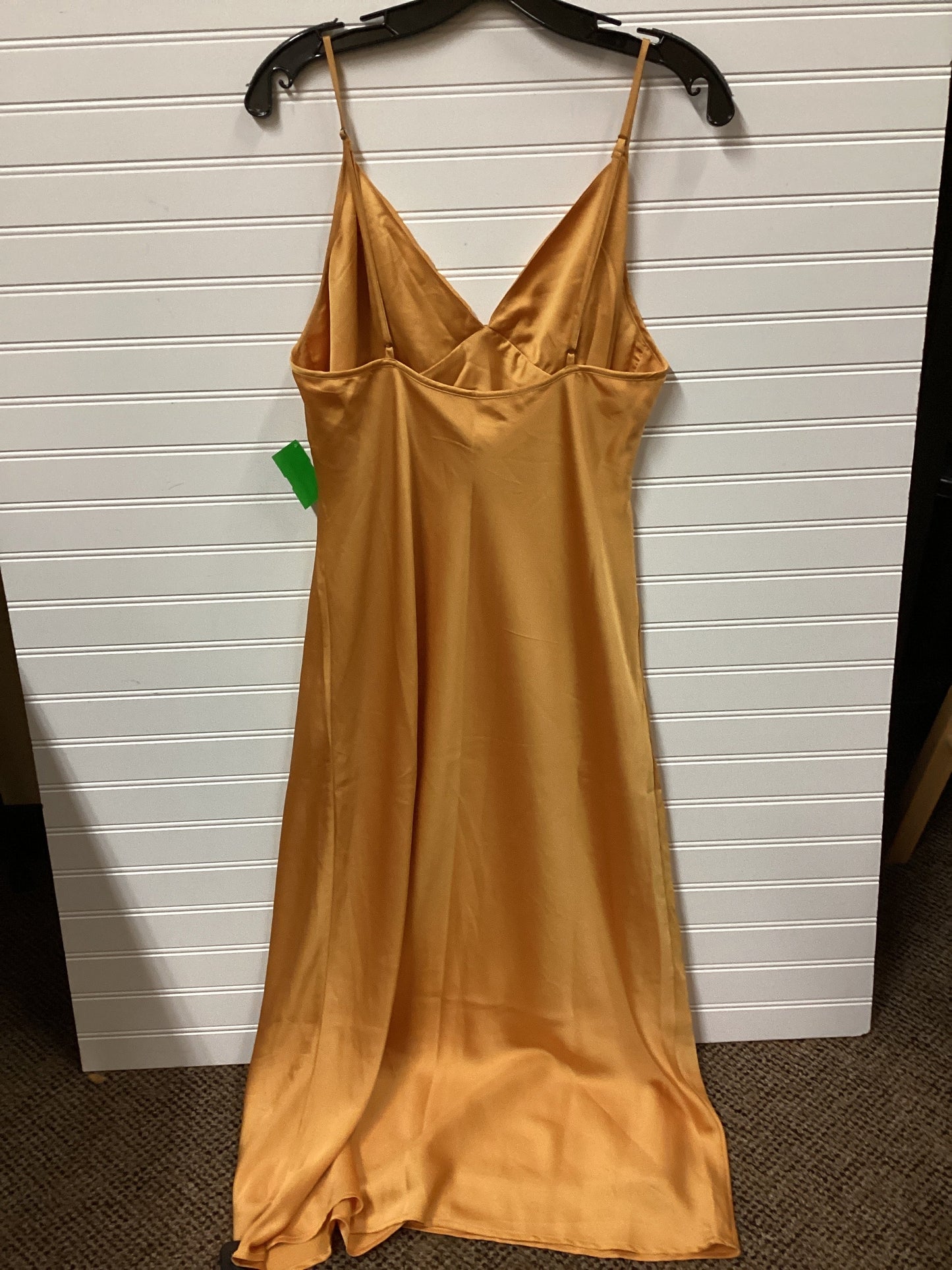 Dress Casual Maxi By Abercrombie And Fitch In Yellow, Size:L