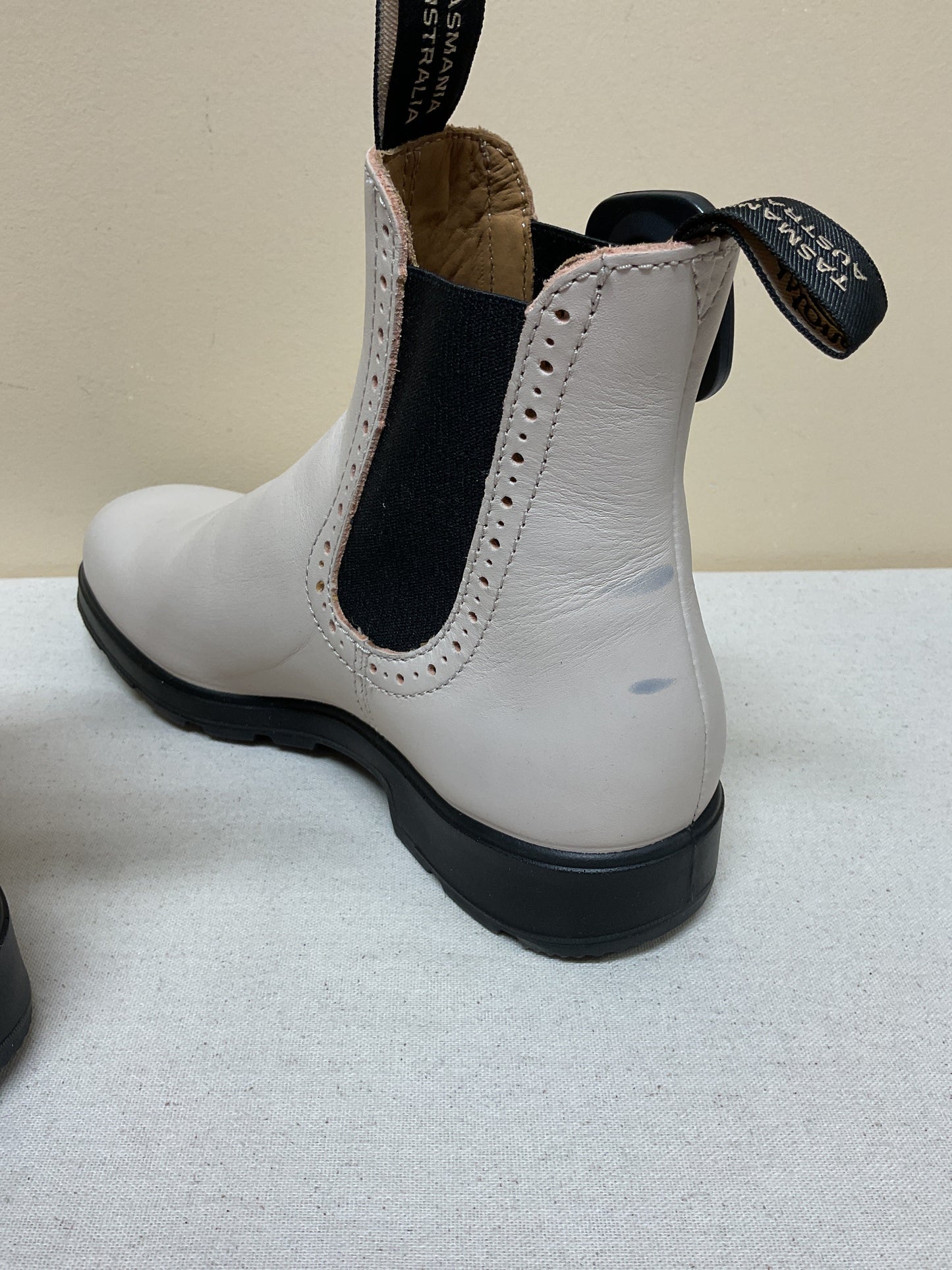 Boots Leather By Cma In Ivory, Size:5