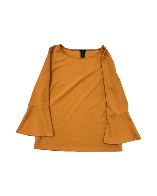 Top Ls By Ann Taylor In Orange, Size:L