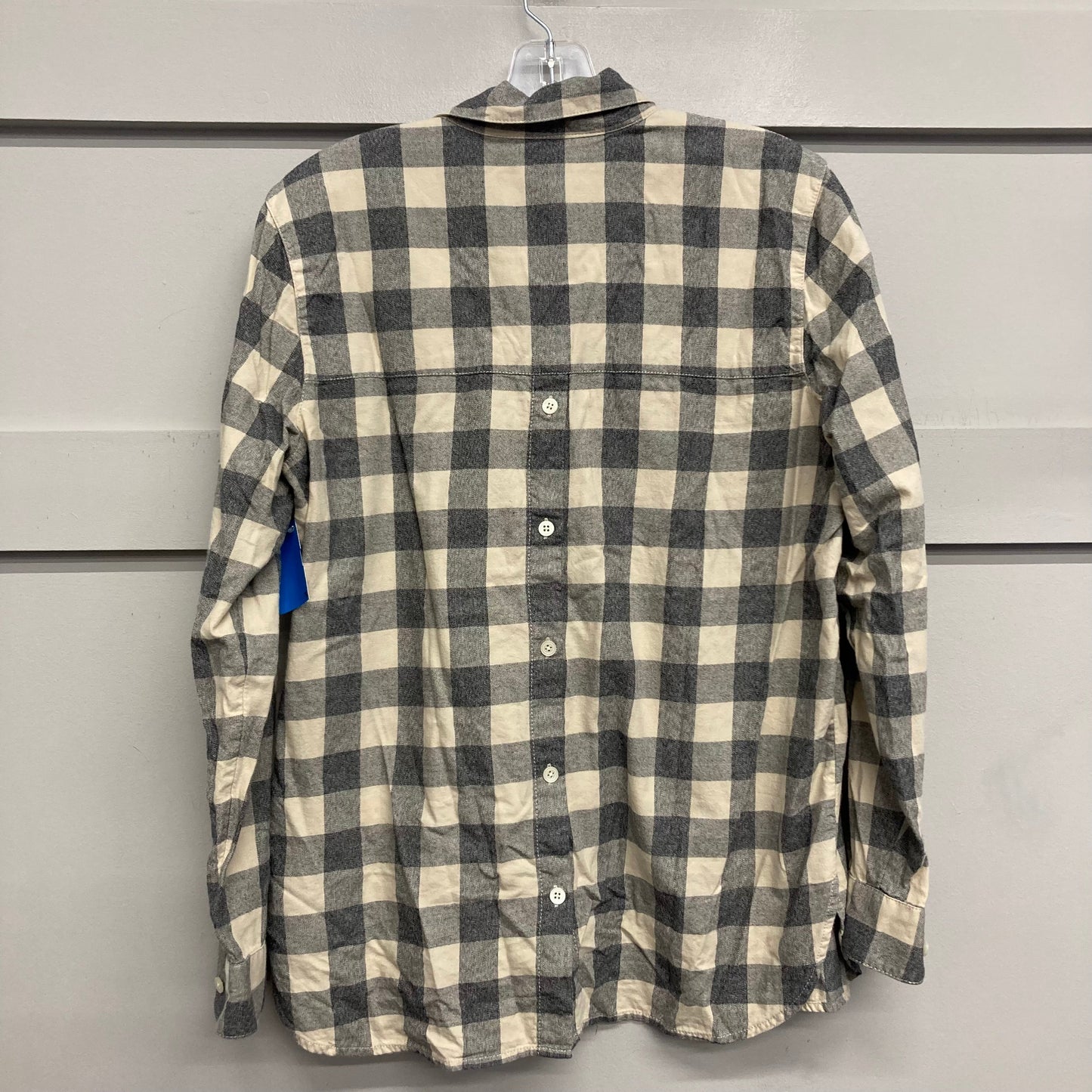 Top Ls By Madewell In Cream & Grey, Size:M