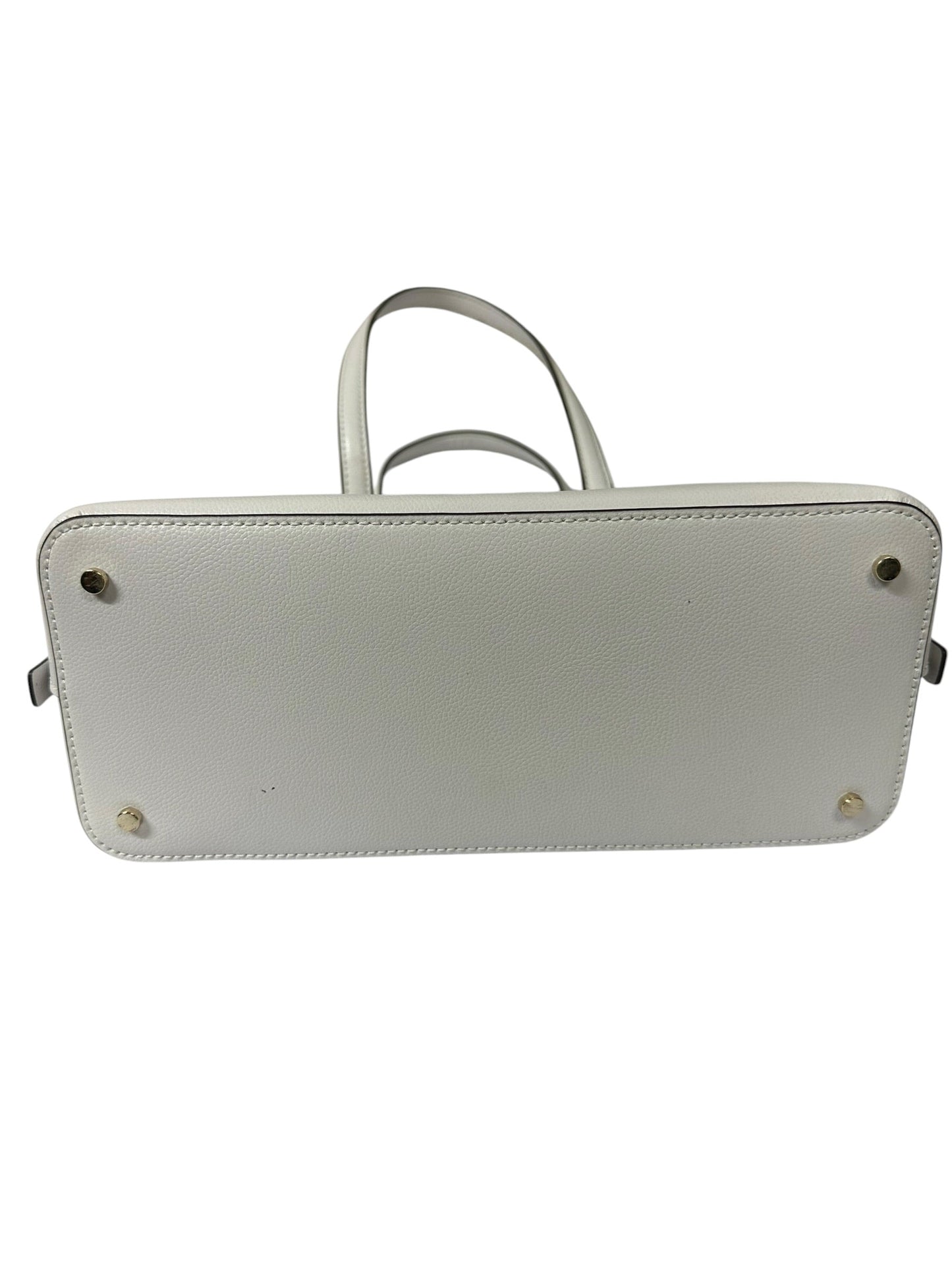 Handbag Designer By Kate Spade In White, Size:Medium