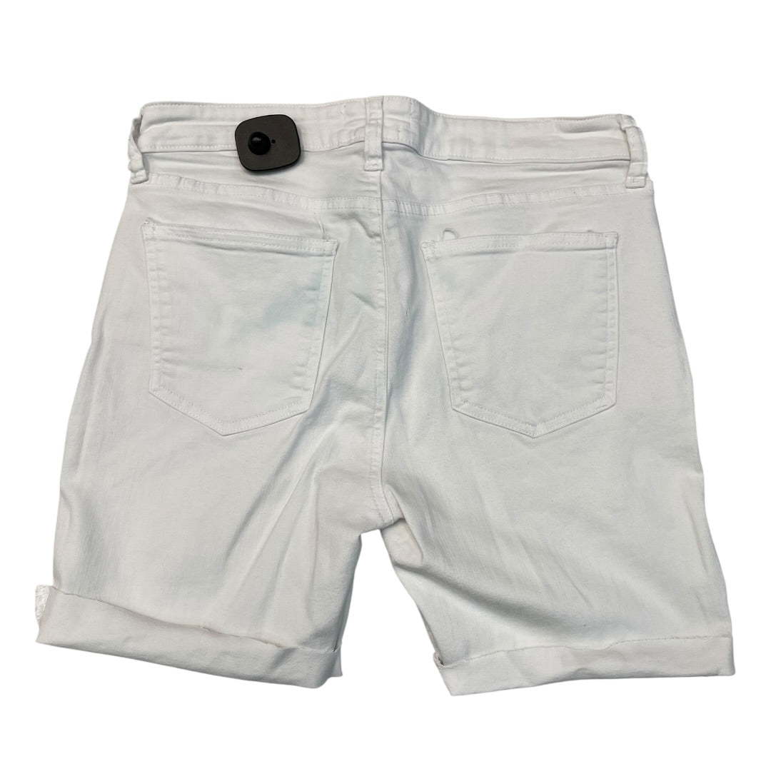 Shorts By Pistola In White Denim, Size:10