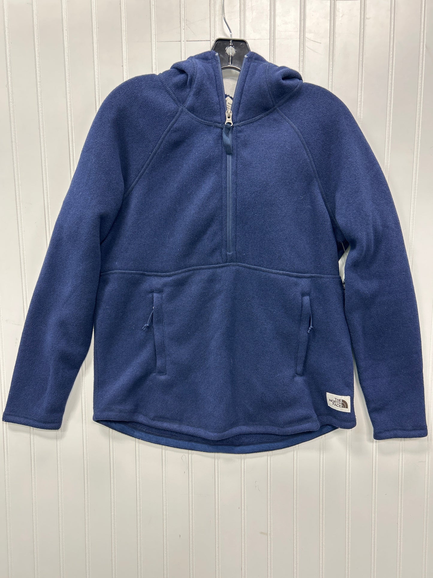 Athletic Jacket By The North Face In Blue, Size:M