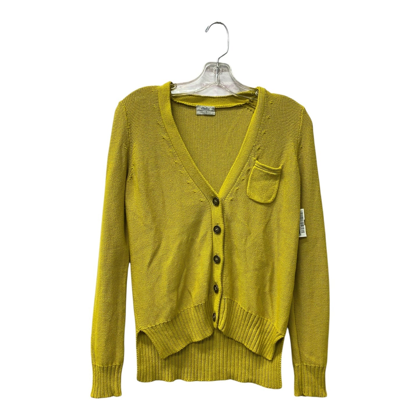 Sweater Cardigan By Wallace  In Green, Size:S