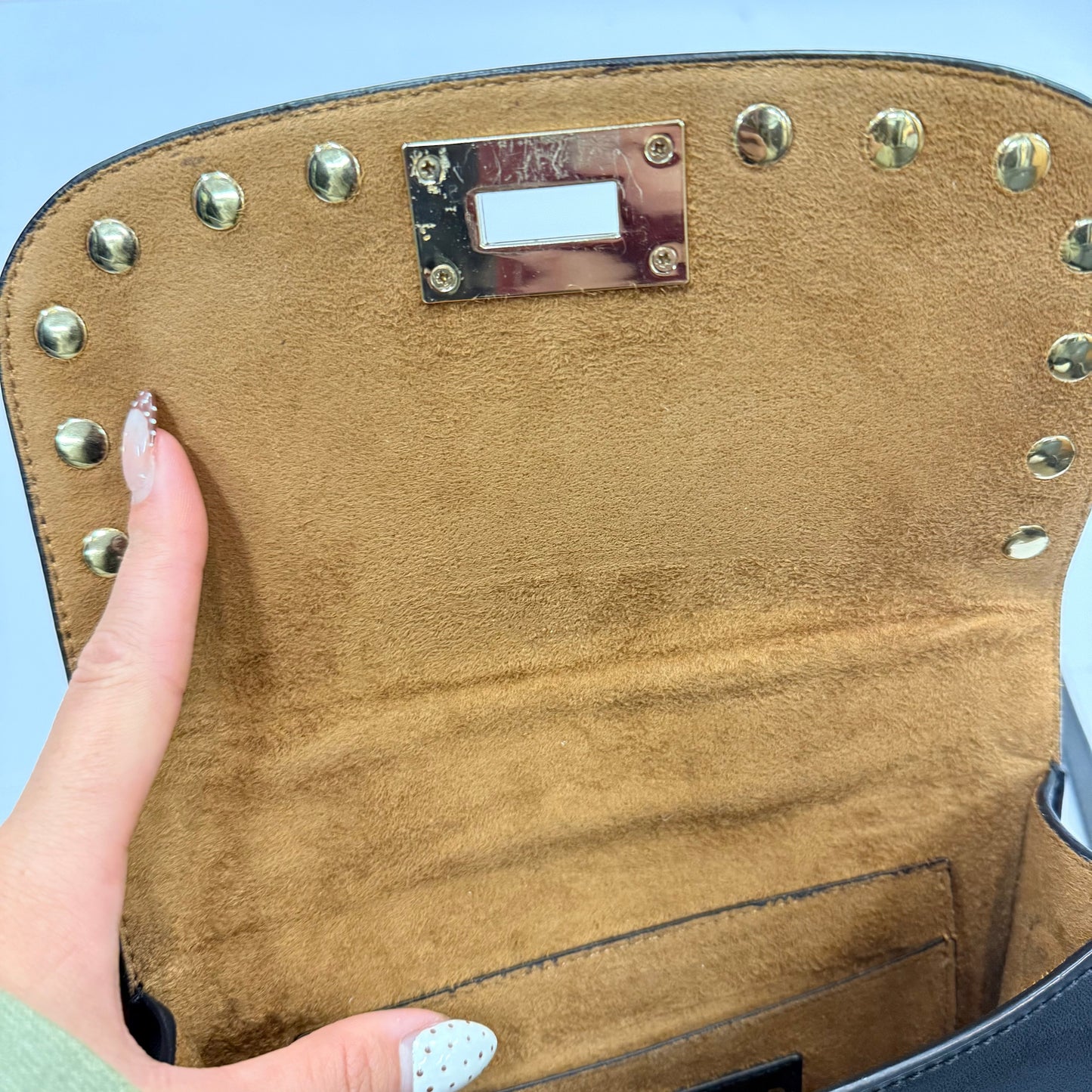 Crossbody Designer By Karl Lagerfeld, Size: Small