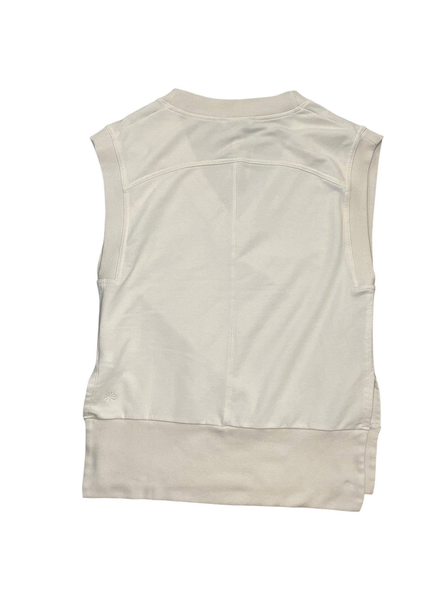 Vest Other By Athleta In White, Size:Xxs