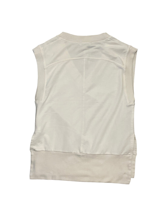 Vest Other By Athleta In White, Size:Xxs