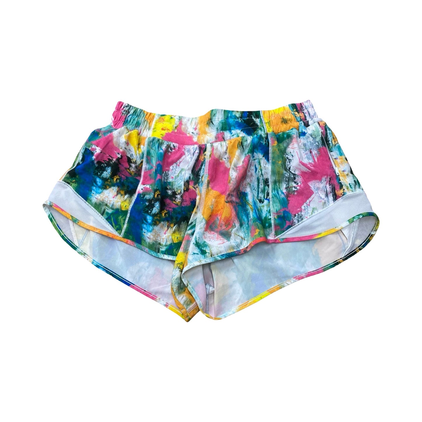Athletic Shorts By Lululemon In Multi, Size:8