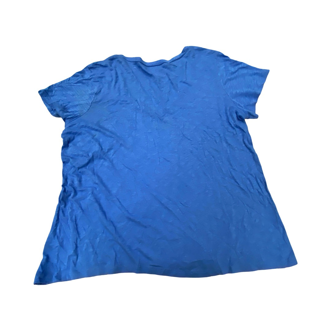 Top Ss By Caslon In Blue, Size:Xxl