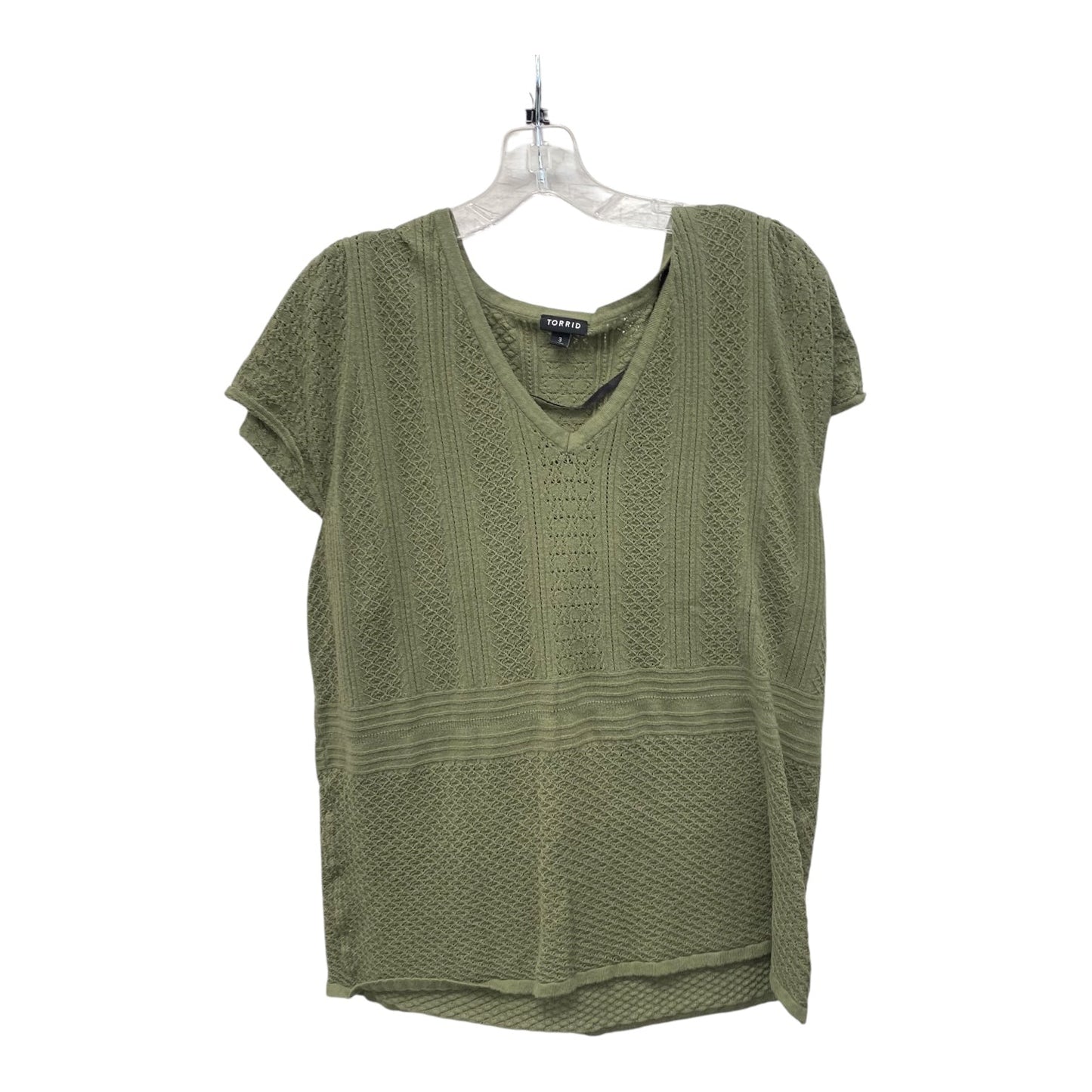 Top Ss By Torrid In Green, Size:3X