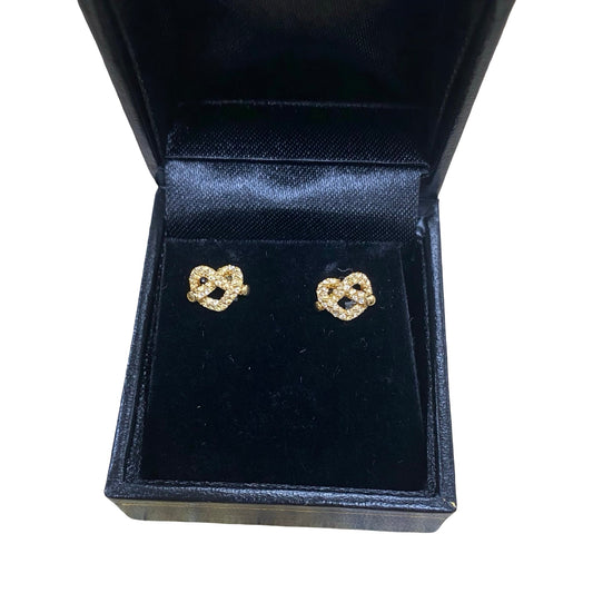 Earrings Designer By Kate Spade In Gold
