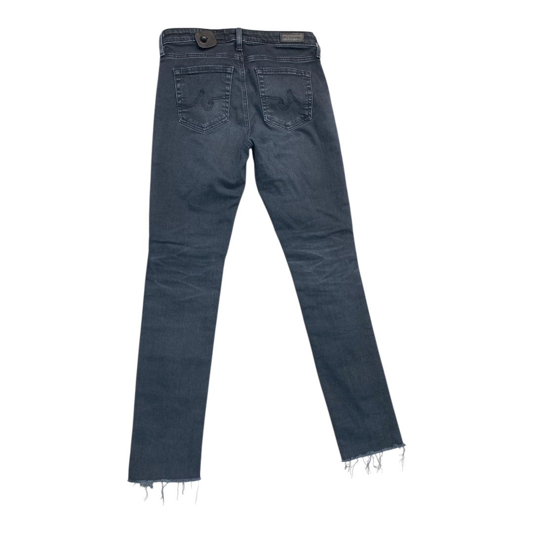 Jeans Skinny By Ag Jeans In Black, Size:4