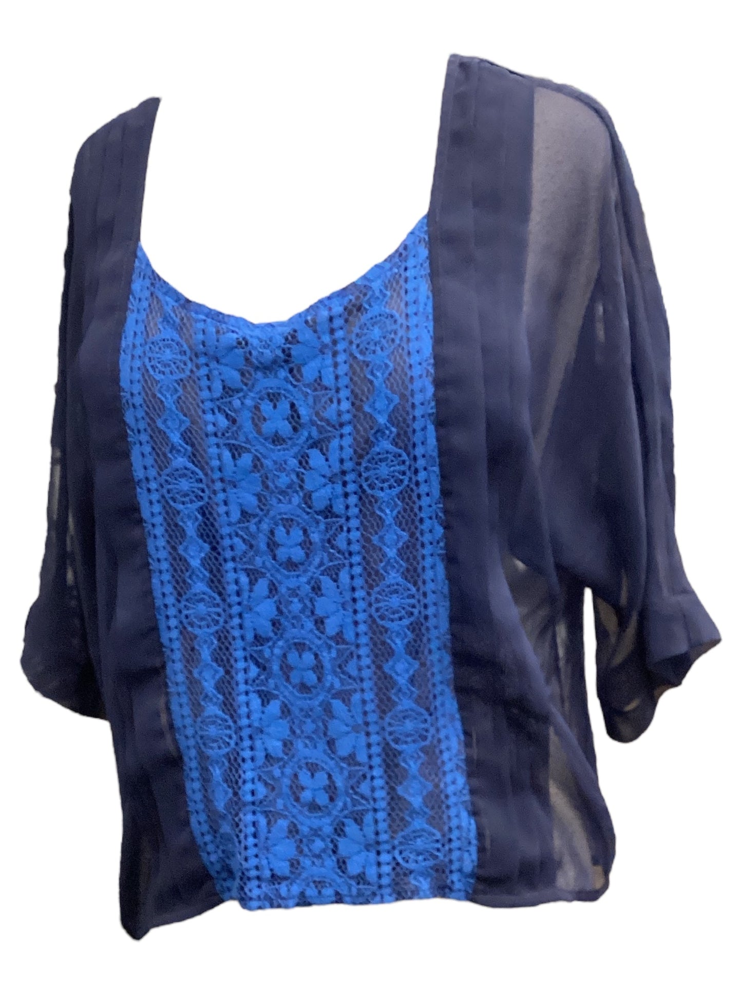 Top 3/4 Sleeve By Jessica Simpson  Size: M