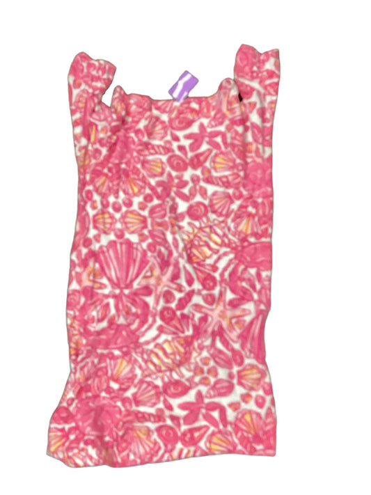 Pink & White Dress Casual Short Lilly Pulitzer, Size Xs