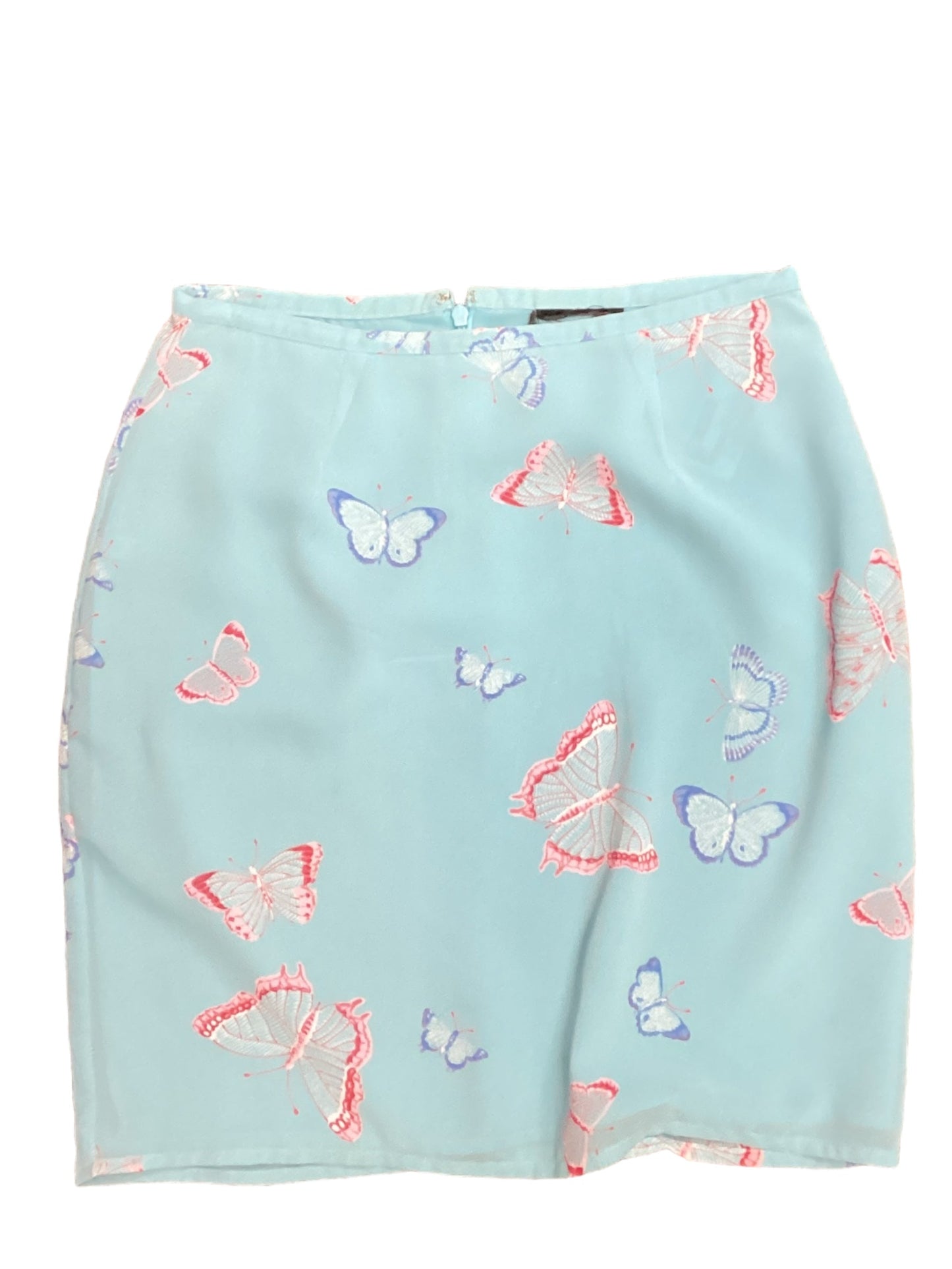 Blue & Pink Skirt Mini & Short Clothes Mentor, Size S