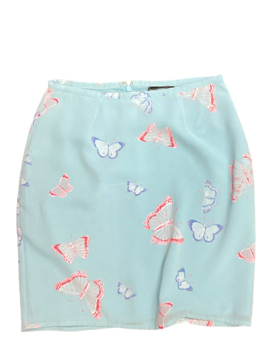 Blue & Pink Skirt Mini & Short Clothes Mentor, Size S