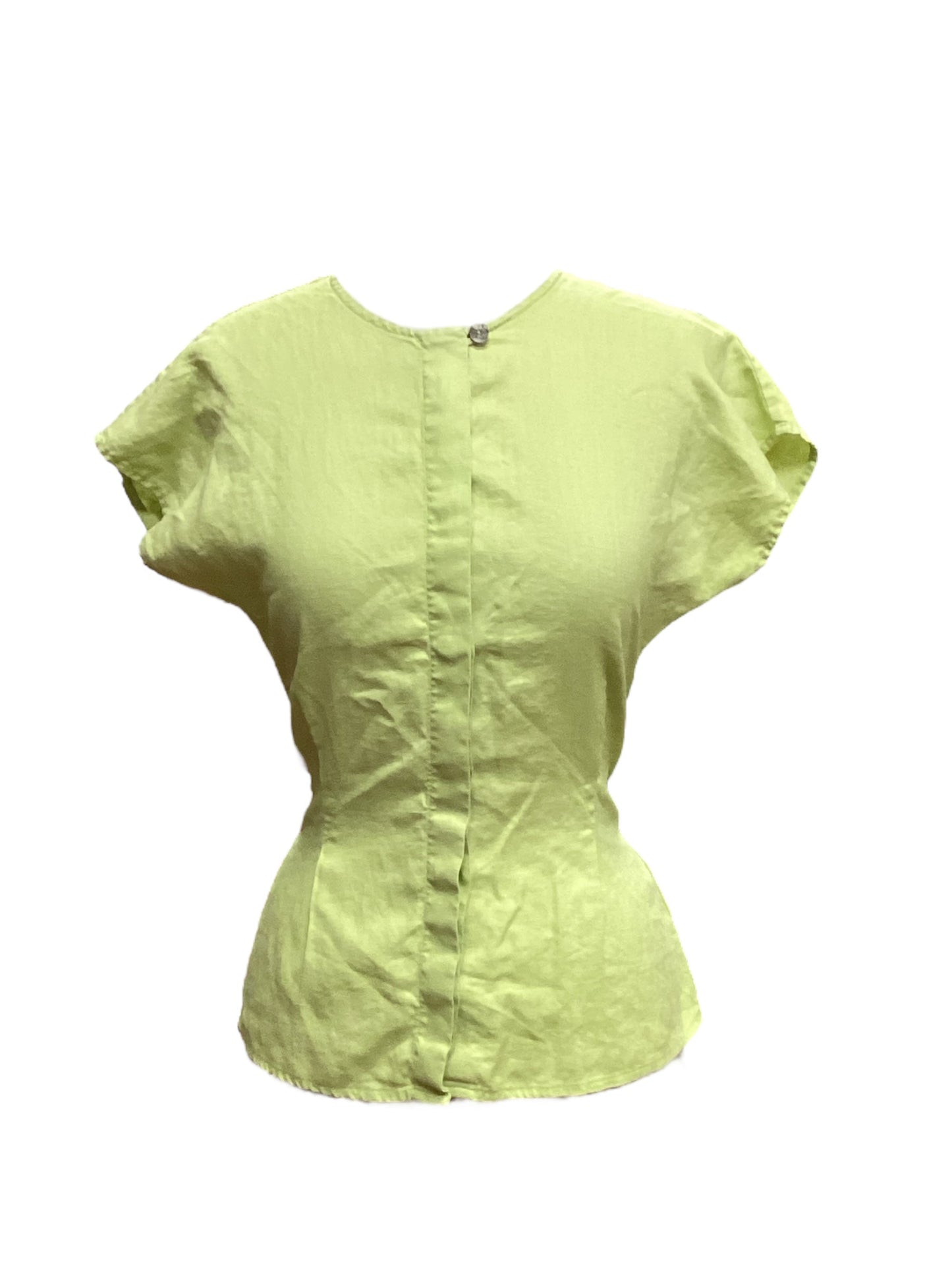 Green Top Short Sleeve Ann Taylor, Size 4