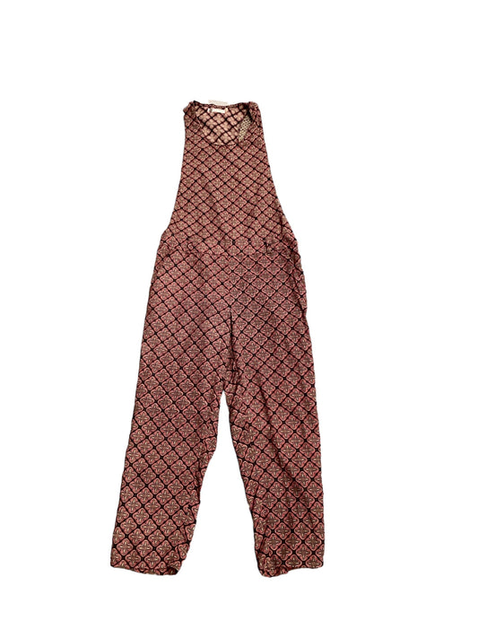 Brown & Red Jumpsuit Mustard Seed, Size S