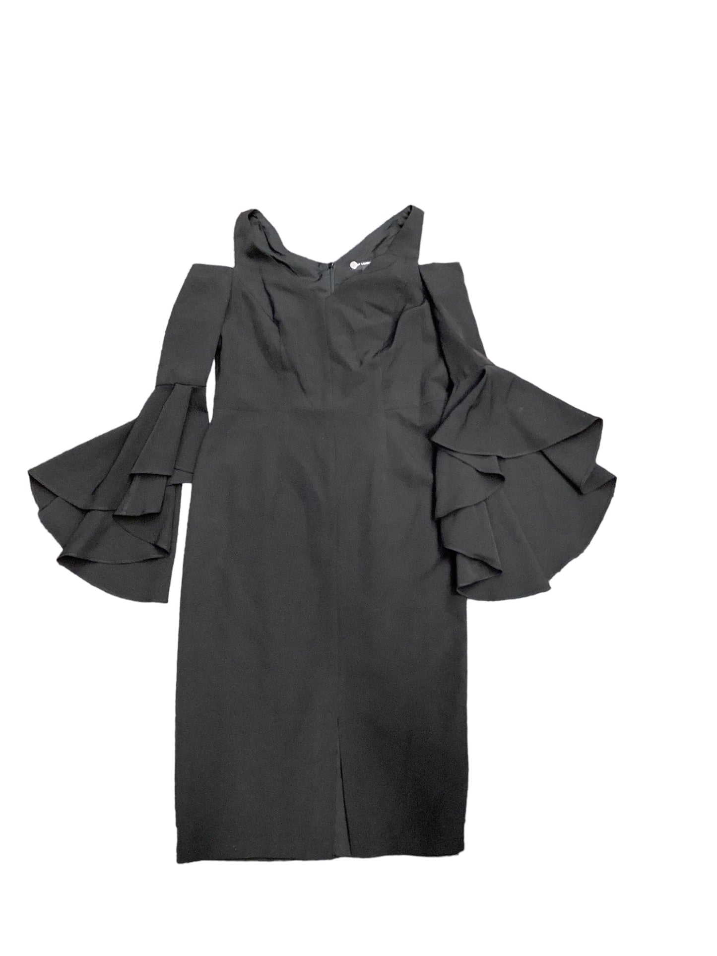 Black Dress Casual Midi Maggy London, Size 8