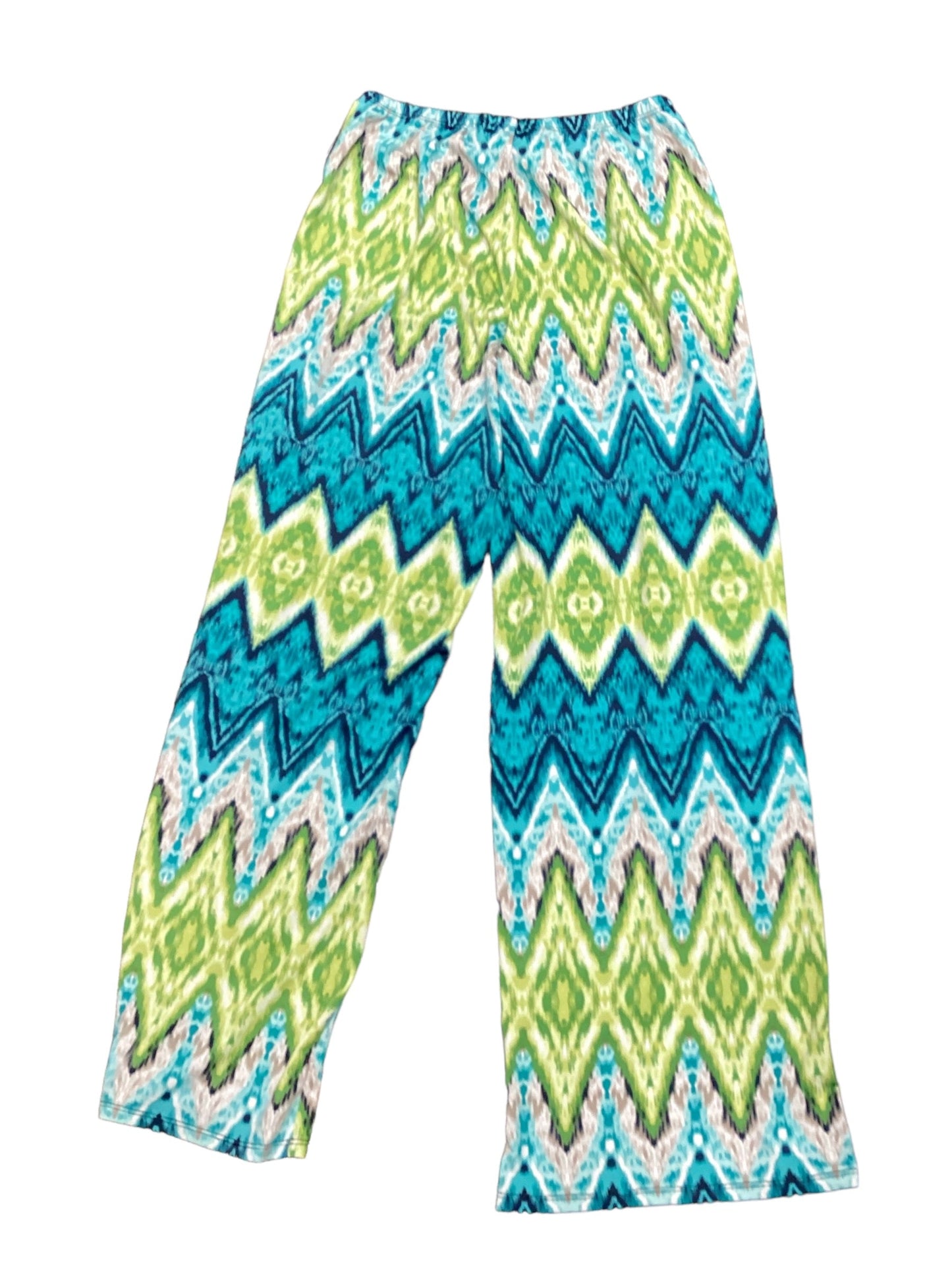 Pants Leggings By Clothes Mentor In Blue & Green, Size: S