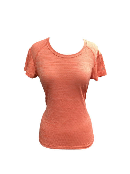 Peach Athletic Top Short Sleeve Columbia, Size M