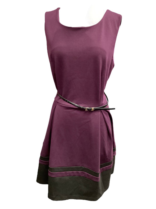 Purple Dress Work Dana Buchman, Size 16