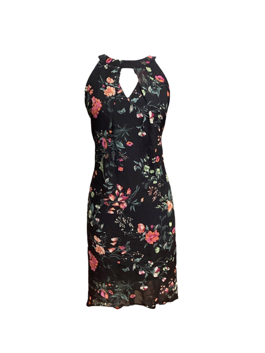 Floral Print Dress Casual Midi Ab Studio, Size L