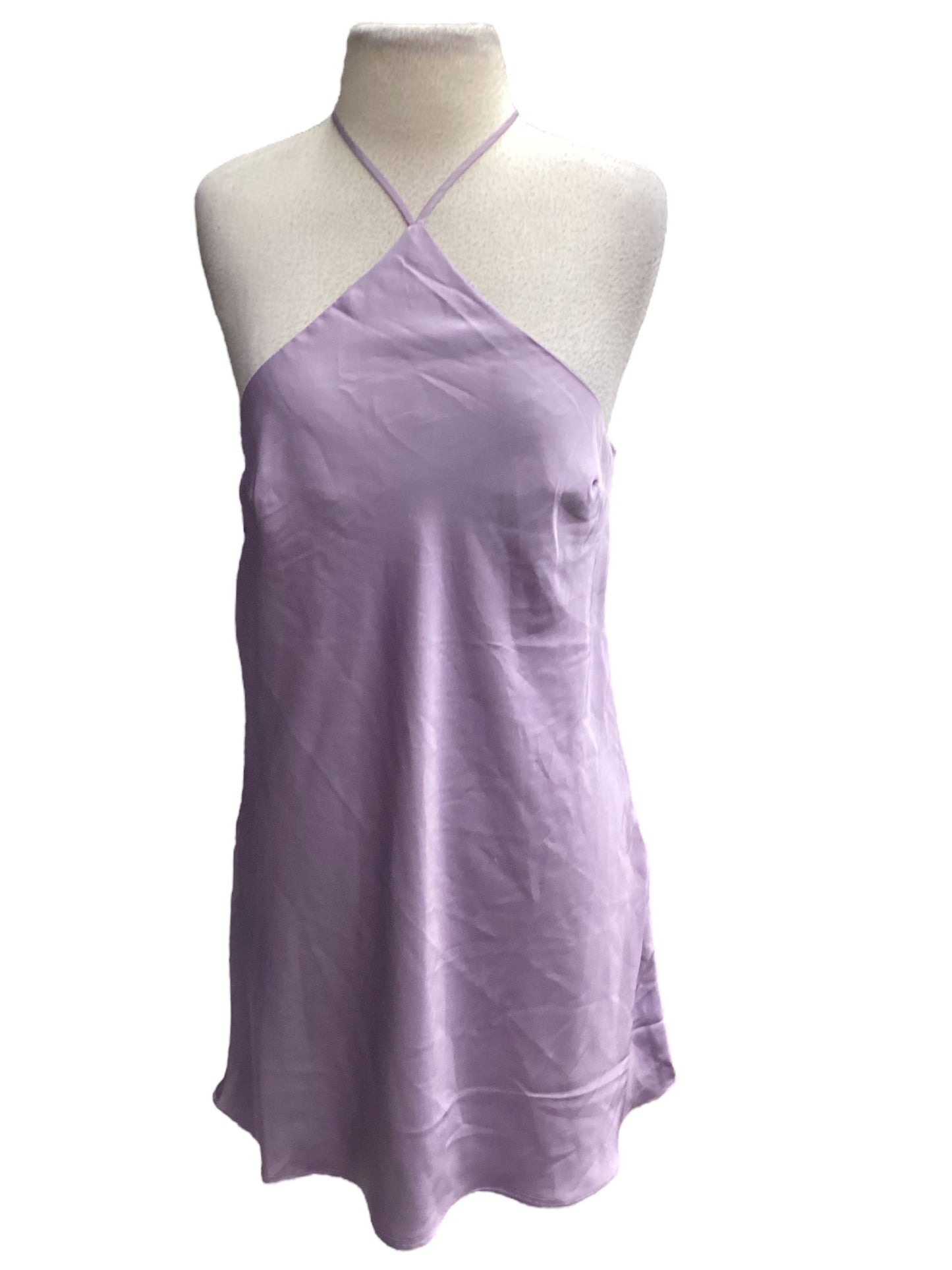 Purple Dress Casual Short Forever 21, Size M