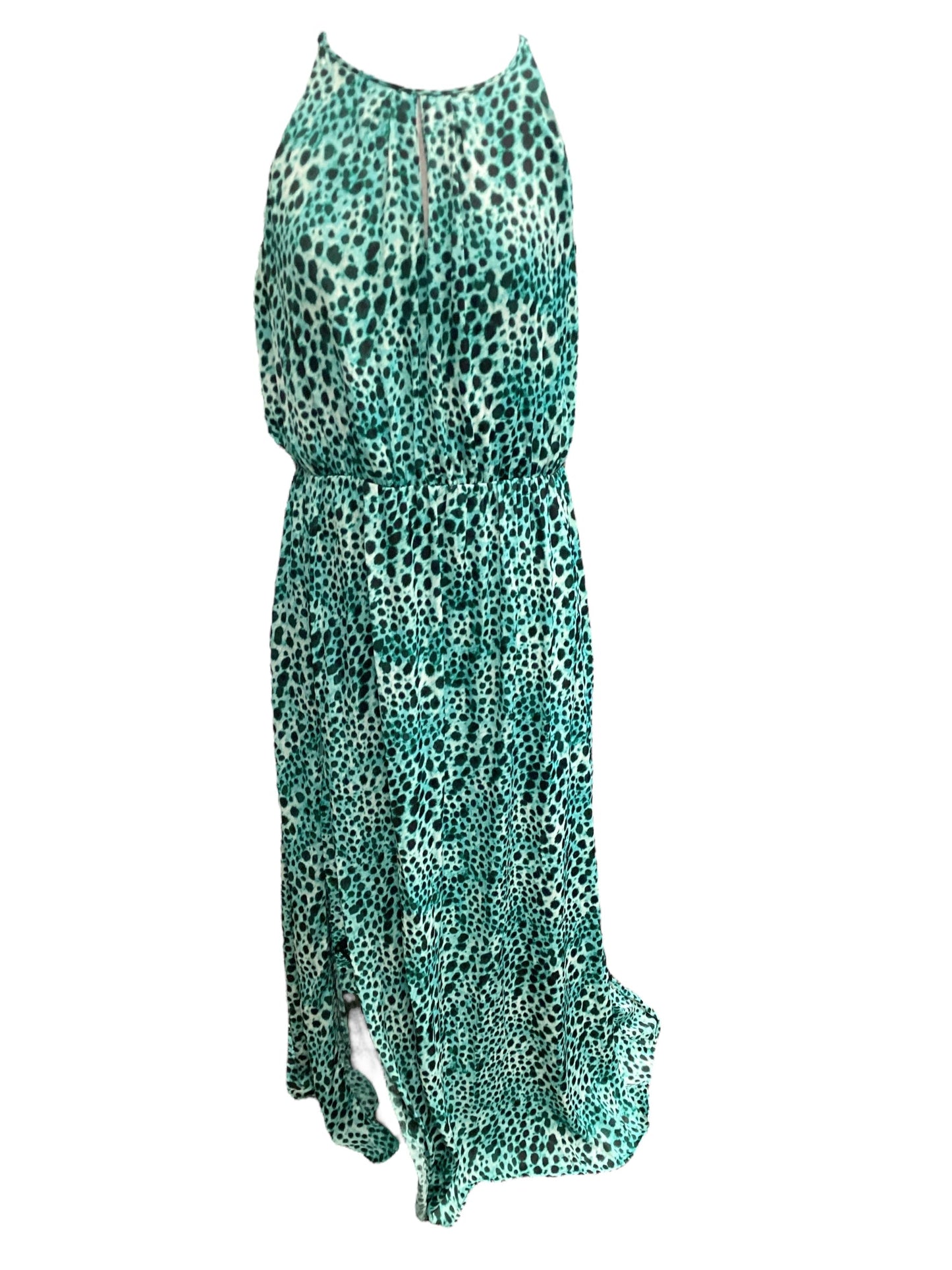 Teal Dress Casual Maxi Jennifer Lopez, Size 14