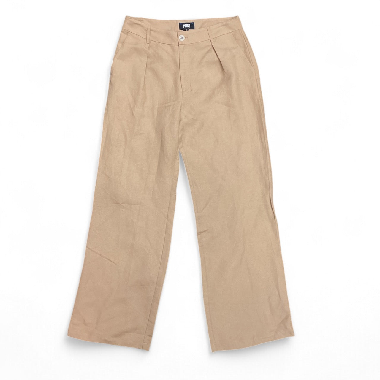 Pants Linen By Paige In Tan, Size: 8