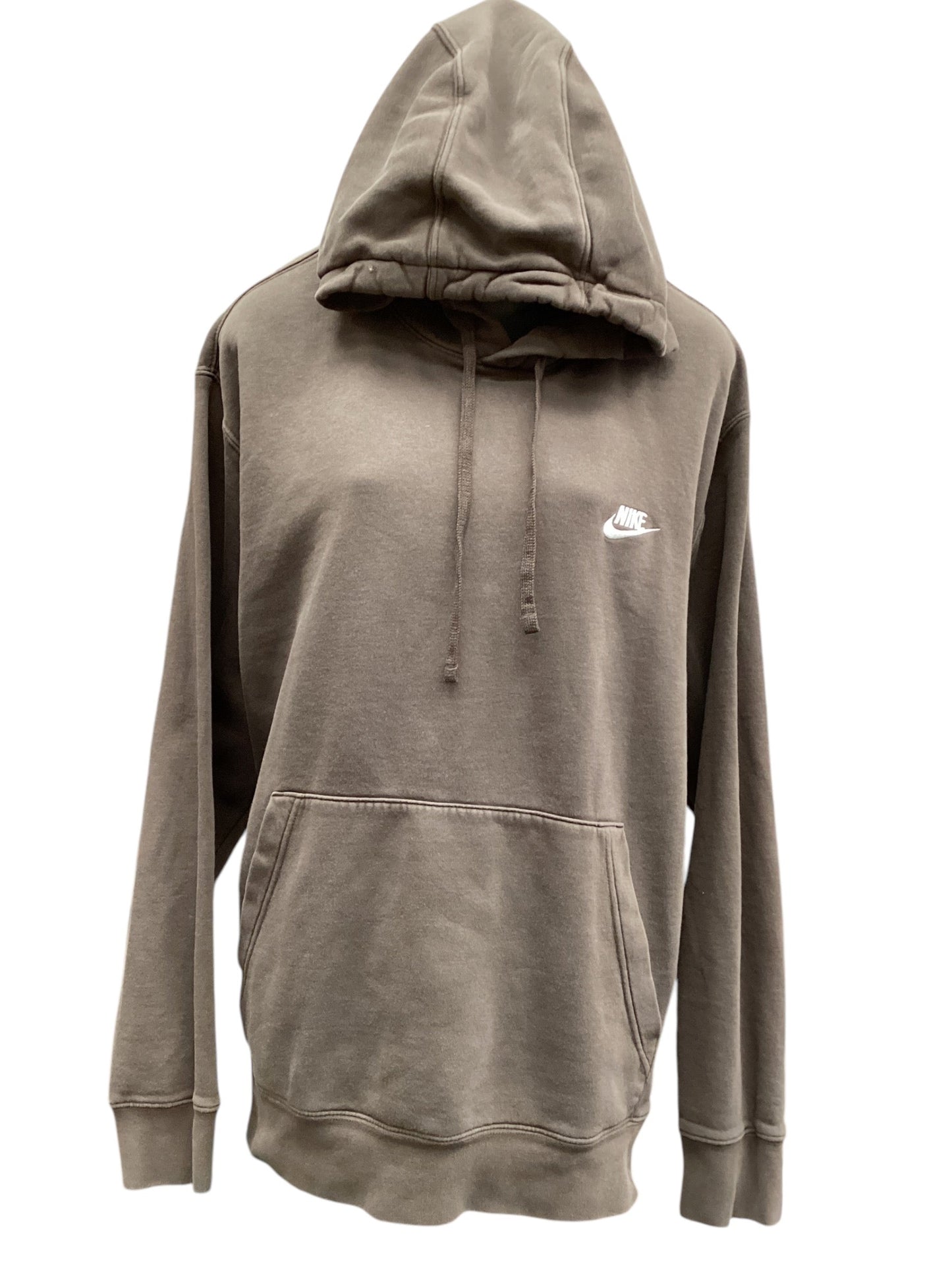 Sweatshirt Hoodie By Nike In Brown, Size: Xxl