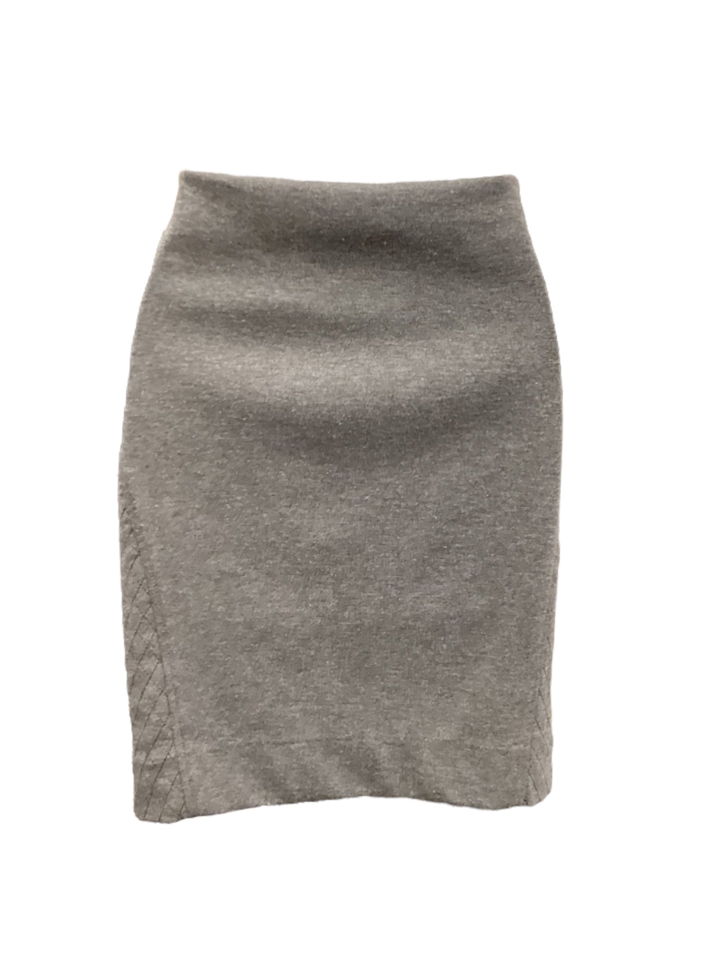 Skirt Midi By Simply Vera In Grey, Size: M