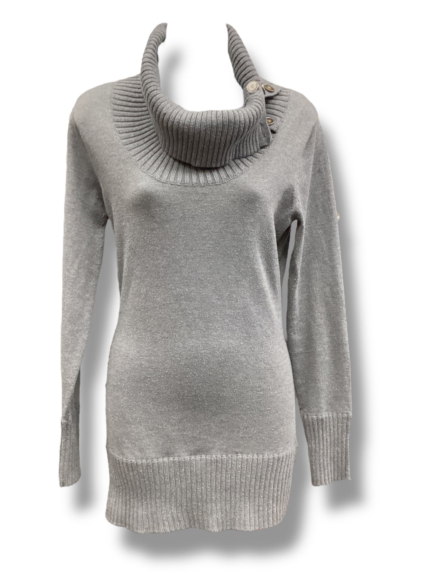 Sweater By Limited In Grey, Size: M