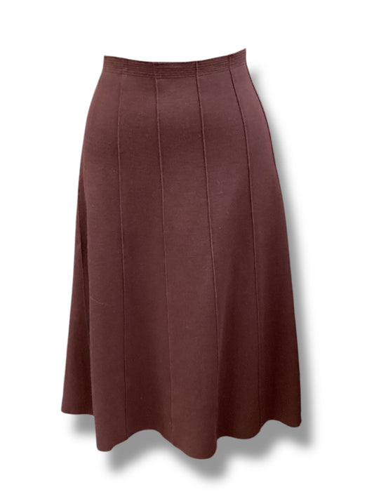 Skirt Midi By Eileen Fisher In Purple, Size: M