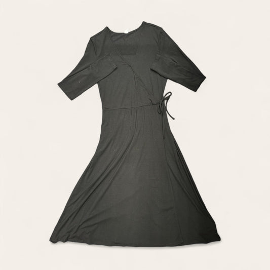 Dress Casual Maxi By Old Navy In Black, Size: L