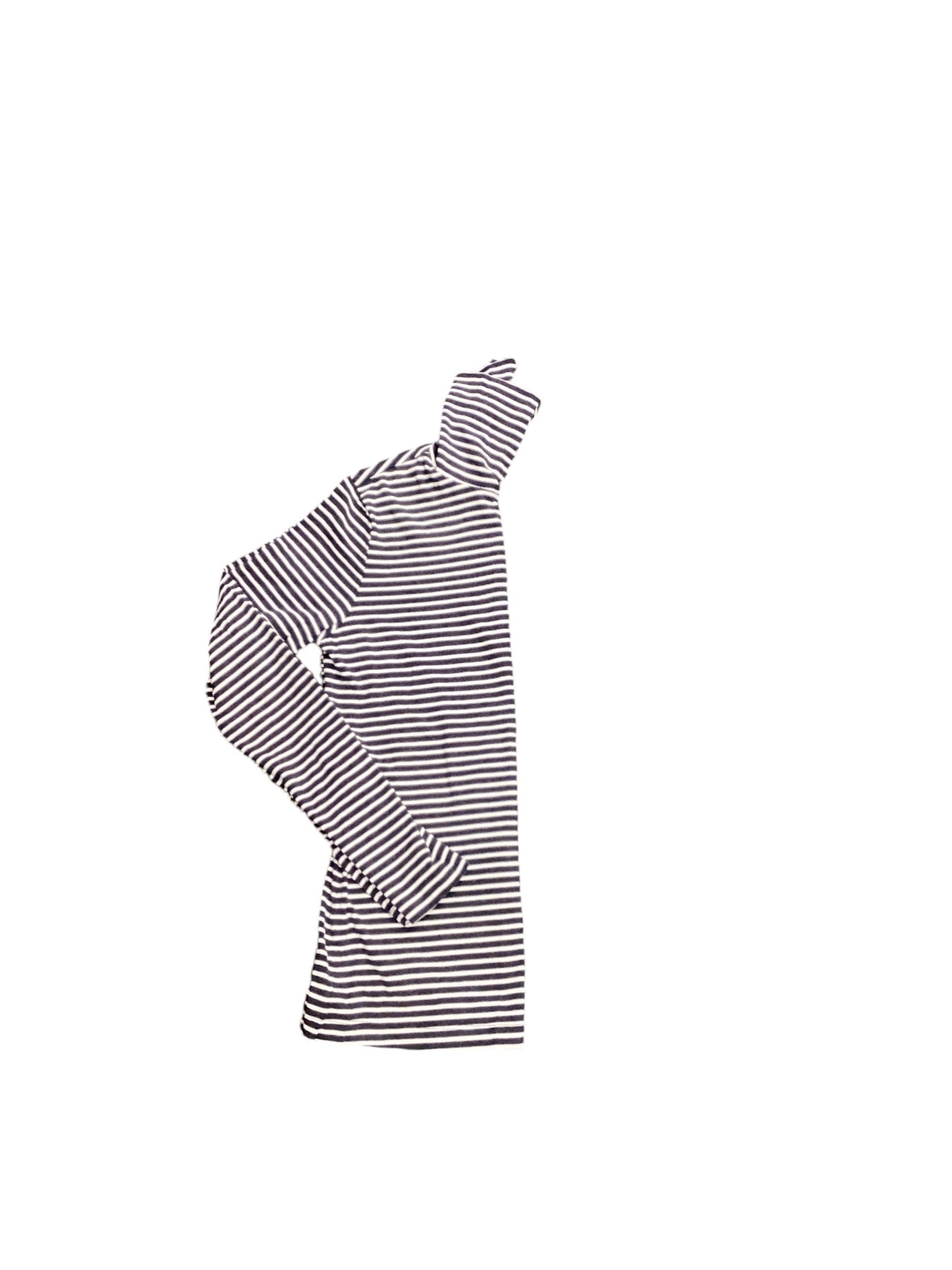 Top Long Sleeve Basic By Banana Republic In Striped Pattern, Size: Xs