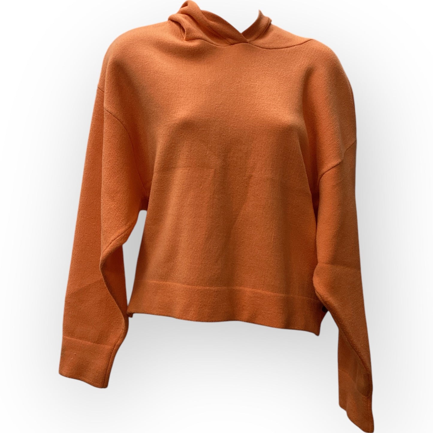 Sweatshirt Hoodie By Maeve In Orange, Size: S