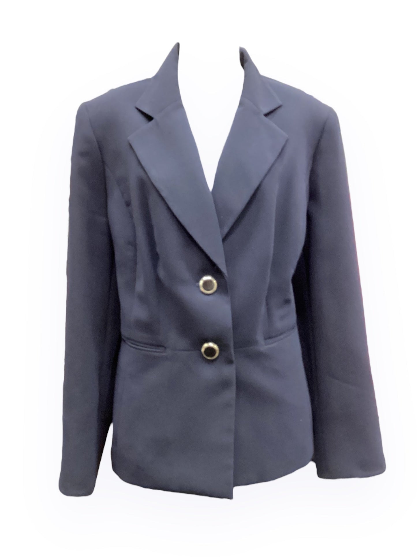 Coat Other By Jones Studio In Navy, Size: 14